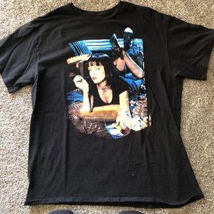 Pulp fiction graphic tee